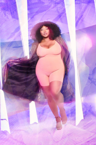 FULL COVERAGE MID THIGH BODYSUIT