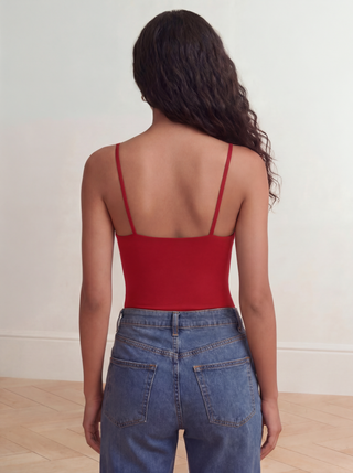 STRAPPY TANK | Red
